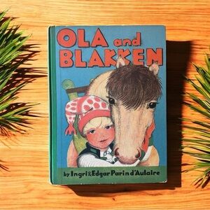 VINTAGE 1936 Ola and Blakken by Ingri & Edgar Parin d’Aulaire - Doubleday